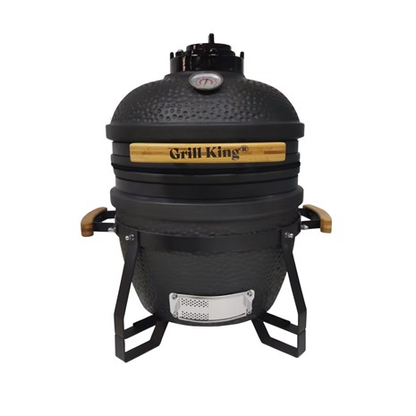 Grill King Kamado 16" keramički roštilj, stolni/prijenosni, 40 cm + bogata oprema