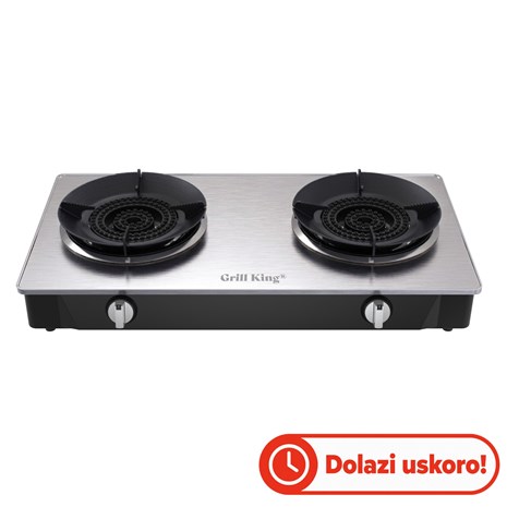 Grill King prijenosno plinsko kuhalo, 2 plamenika