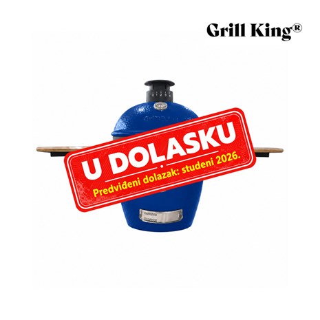 Grill King Kamado EGG PRO MIDI 22" Series III keramički roštilj s dimilicom + bogata oprema, 56 cm