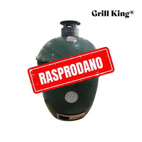 Grill King Kamado EGG PRO MIDI 22" Series III keramički roštilj s dimilicom + bogata oprema, 56 cm (RASPRODANO)