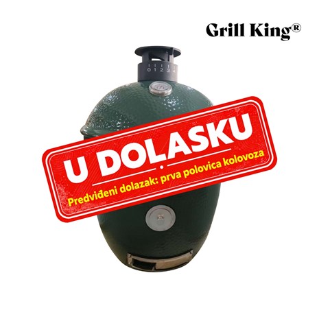 Grill King Kamado EGG PRO MIDI 22" Series III keramički roštilj s dimilicom + bogata oprema, 56 cm