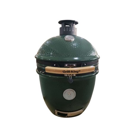 Grill King Kamado EGG 22" keramički roštilj s dimilicom + bogata oprema, 56 cm