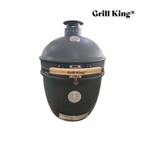Grill King Kamado EGG PRO MIDI 22" Series III keramički roštilj s dimilicom + bogata oprema, 56 cm