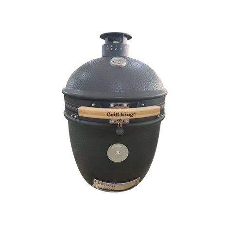 Grill King Kamado EGG 22" keramički roštilj s dimilicom + bogata oprema, 56 cm