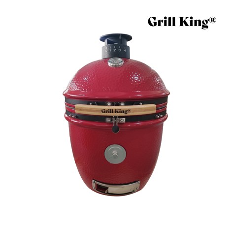 Grill King Kamado EGG PRO MIDI 22" Series III keramički roštilj s dimilicom + bogata oprema, 56 cm