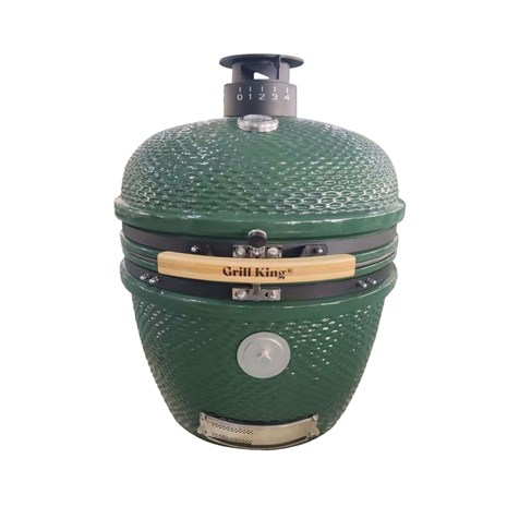 Grill King Kamado EGG 24" keramički roštilj s dimilicom + bogata oprema, 61 cm