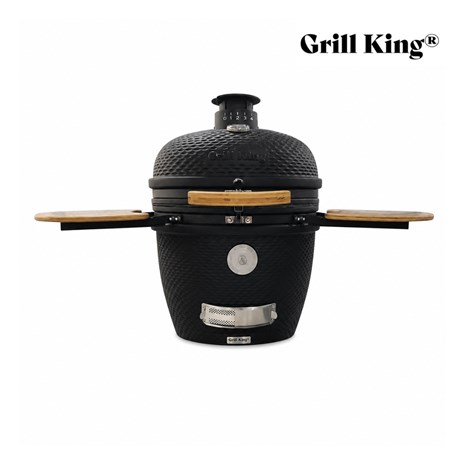 Grill King Kamado EGG PRO MAX 24" Series III keramički roštilj s dimilicom + bogata oprema, 61 cm