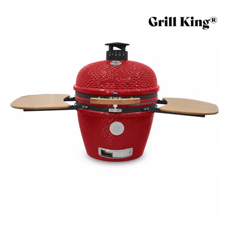 Grill King Kamado EGG PRO MAX 24" Series III keramički roštilj s dimilicom + bogata oprema, 61 cm
