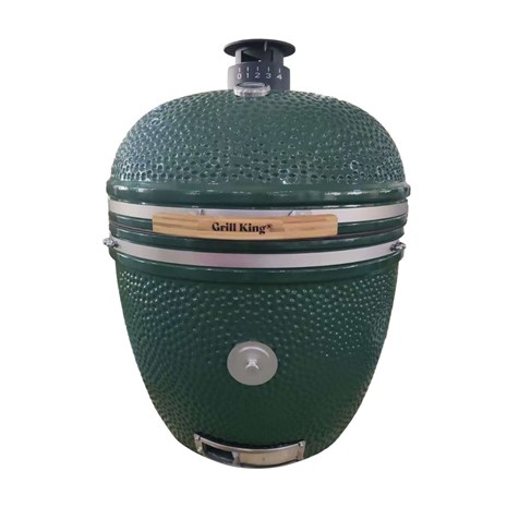 Grill King Kamado EGG 29" keramički roštilj s dimilicom + bogata oprema, 74 cm