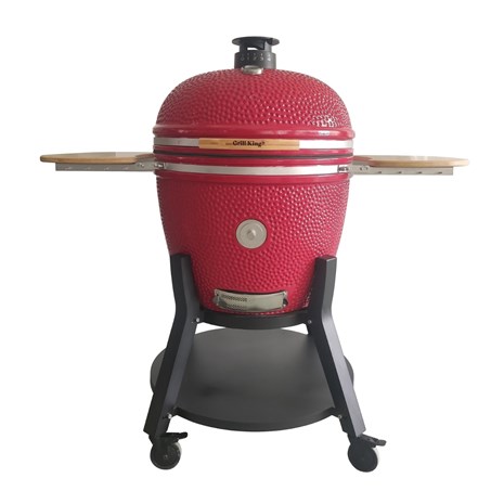 Grill King Kamado PRO ULTRA 29" keramički roštilj s dimilicom + bogata oprema, 74 cm