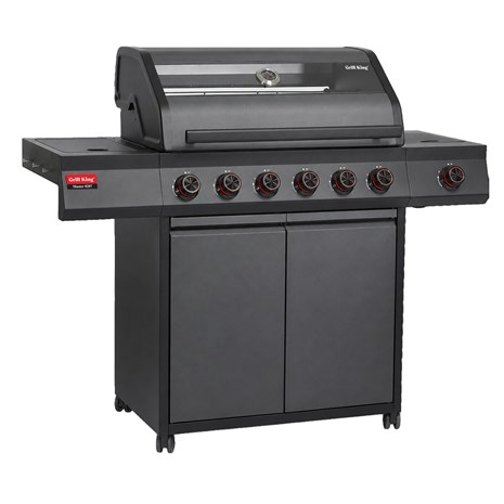 Grill King Master Premium 0207 plinski grill sa 6 + 1 plamenikom i posudom za odlaganje hrane
