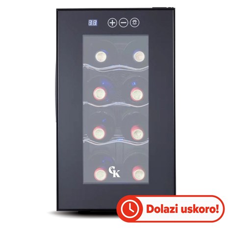 Grill King vinski hladnjak za 8 boca, 1 zona