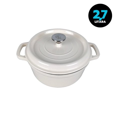 Grill King Cast Iron okrugli Dutch oven, 22 cm