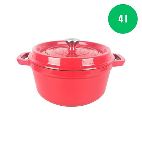 Grill King Cast Iron okrugli Dutch oven, 24 cm
