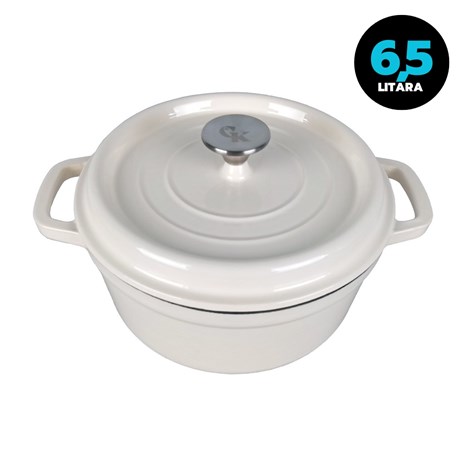 Grill King Cast Iron okrugli Dutch oven, 28 cm