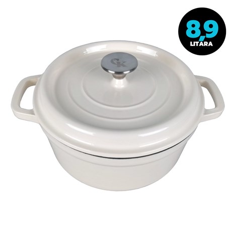 Grill King Cast Iron okrugli Dutch oven, 32 cm