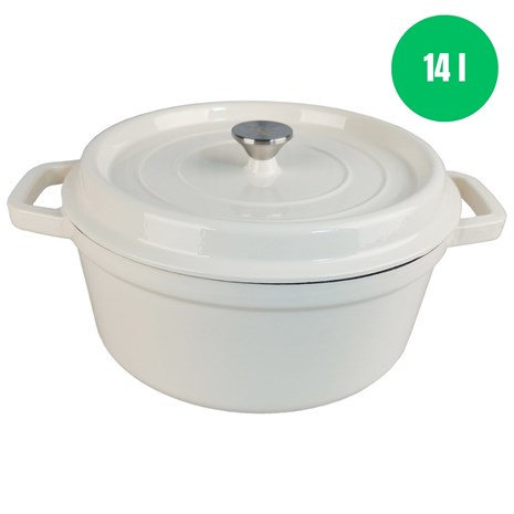 Grill King Cast Iron okrugli Dutch oven, 40 cm