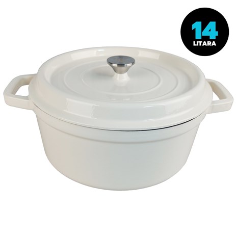 Grill King Cast Iron okrugli Dutch oven, 40 cm