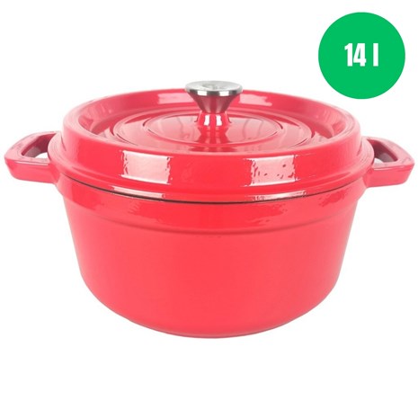 Grill King Cast Iron okrugli Dutch oven, 40 cm