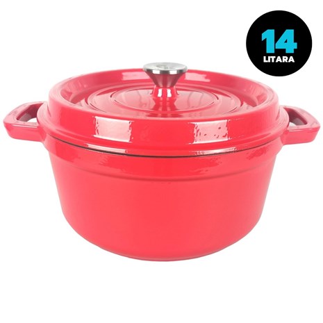 Grill King Cast Iron okrugli Dutch oven, 40 cm