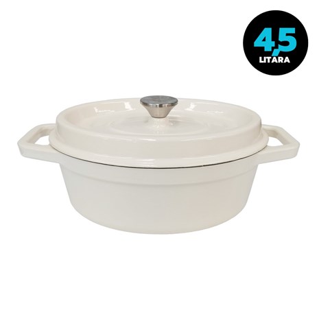 Grill King Cast Iron ovalni Dutch oven, 28 cm