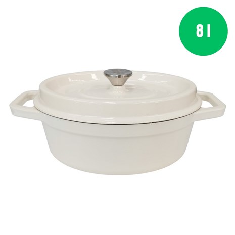 Grill King Cast Iron ovalni Dutch oven, 32 cm