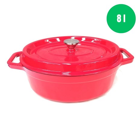 Grill King Cast Iron ovalni Dutch oven, 32 cm