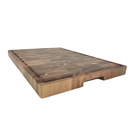 Grill King Kitchen End-grain četvrtasta masivna kuhinjska daska, 60x40 cm