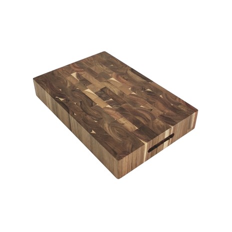 Grill King Kitchen End-grain četvrtasta masivna kuhinjska daska, 40x30 cm
