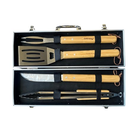 Grill King BBQ 4u1 set za roštiljanje u kutiji