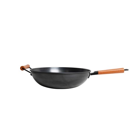 Grill King Asia nitrirani wok s dvije ručke i ravnim dnom, 36 cm
