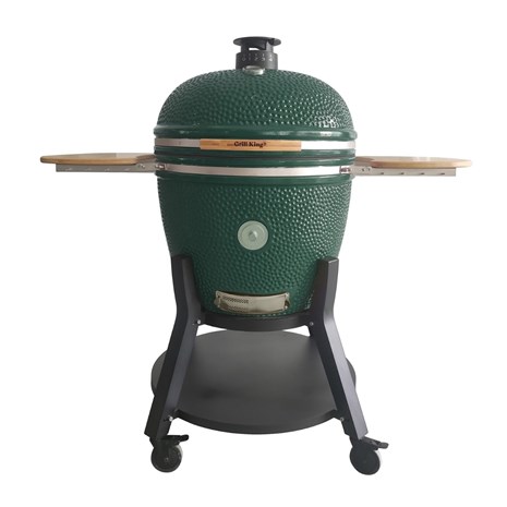 Grill King Kamado PRO ULTRA 29" Series II keramički roštilj s dimilicom + bogata oprema, 74 cm