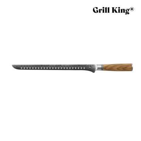 Grill King Damascus nož za šunku i pršut, 30,5 cm