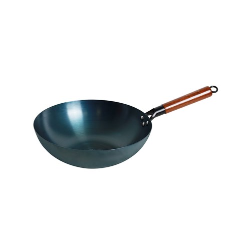 Grill King Asia predsezonirani wok s ravnim dnom, 32 cm