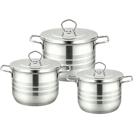 Grill King Mega 3u1 set niskih lonaca 11/16/25 l