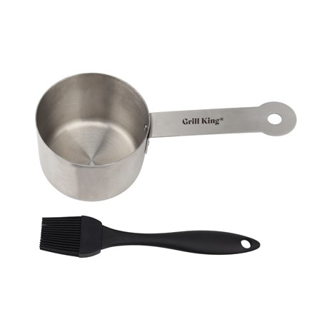 Grill King BBQ Sauce Set posuda i kist za umake