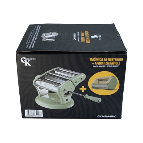 Grill King Pasta Maker DELUXE 3u1 mašinica za tjesteninu i raviole