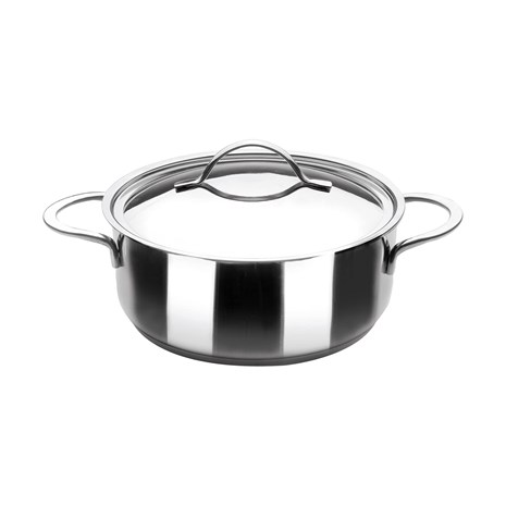 Ibili Noah Premium niski inox lonac s poklopcem