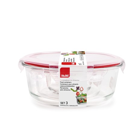 Ibili Eco 3u1 set posuda za spremanje namirnica