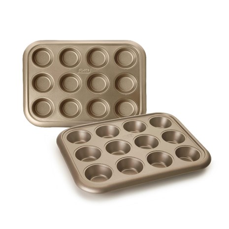 Ibili Golden Class non-stick četvrtasti kalup za muffine