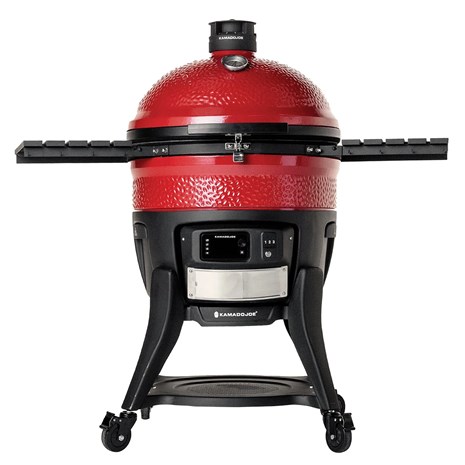 Kamado Joe Big Joe Konnected Joe Digital keramički roštilj i dimilica na ugljen s postoljem, 24"/61 cm