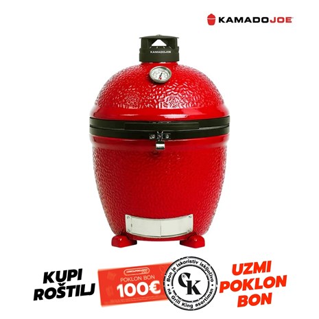 Kamado Joe Classic Joe Series II ugradbeni keramički roštilj na ugljen, 18"/46 cm
