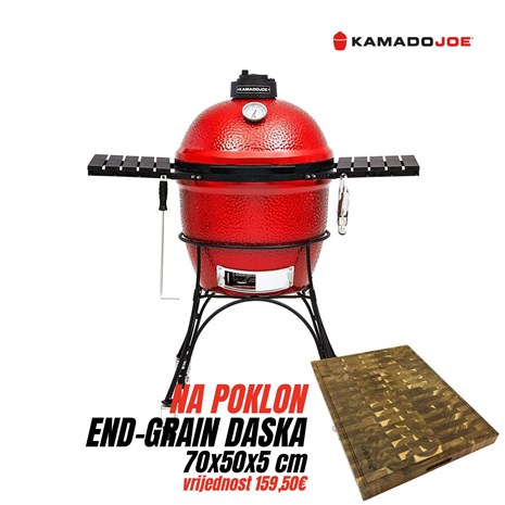 Kamado Joe Classic Joe Series I keramički roštilj na ugljen s postoljem, 18"/46 cm