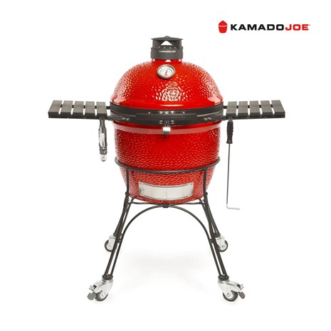 Kamado Joe Classic Joe Series II keramički roštilj na ugljen s postoljem, 18"/46 cm