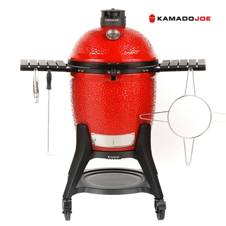 Kamado Joe Classic Joe Series III keramički roštilj na ugljen s postoljem, 18"/46 cm