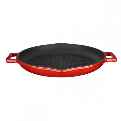 Lava grill tava s integriranim ručkama