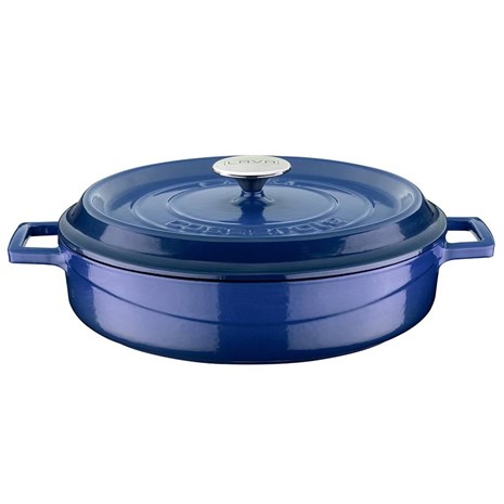 Lava okrugli niski Dutch oven