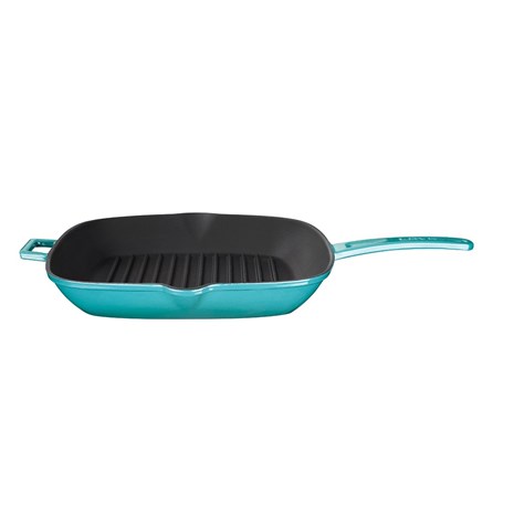 Lava četvrtasta grill tava s integriranim ručkama