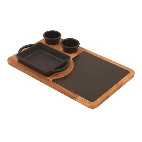 Lava klasični mini pekač s daskom za posluživanje