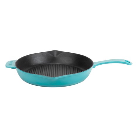 Lava okrugla grill tava s integriranim ručkama
